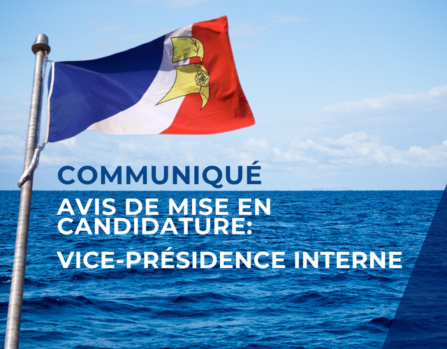 Communiqué | Avis de mise en candidature : Vice-présidence interne
